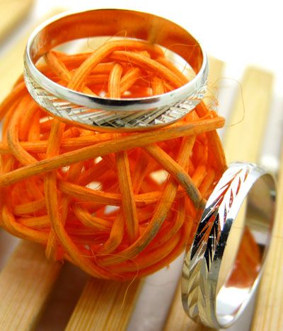 时尚简约韩版 仿白银戒指 精美镀金戒指 永不退色持久保