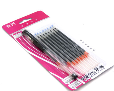 中性笔 学生用品 生活用品 办公用品 文体用品----1+9中性笔六B27-4-3