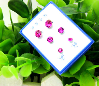 甜美时尚淑女气质镶钻三件套耳钉耳饰2013新款 镶钻 耳钉三件套C3-2-4