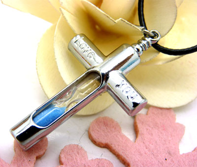 ☆超值特价☆韩国 长款百搭锆石毛衣链 幸运钻石流沙瓶流沙许愿多层项链C5-1-4