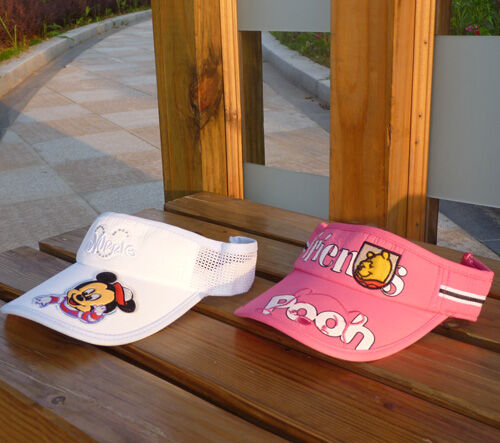 韩版卡通儿童空顶帽 可爱字母图案遮阳帽子 休闲空顶帽