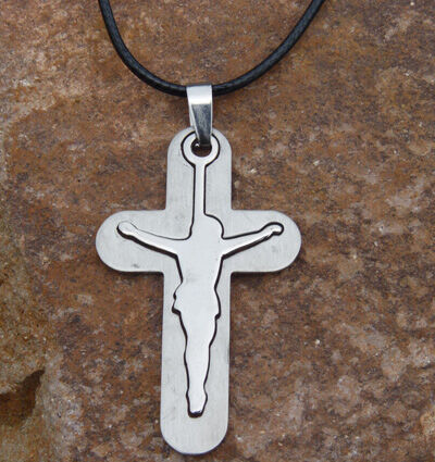 爆款 百变 欧美 朋克一族 00后的最爱 合金皮绳项链 终身保色B3-1-3/B2-1-3