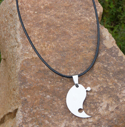 爆款 百变 欧美 朋克一族 00后的最爱 合金皮绳项链 终身保色B3-1-3/B2-1-3