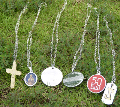 爆款 百变 欧美 朋克一族 90后的最爱 合金项链 保色