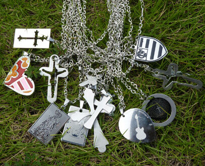 爆款 百变 欧美 朋克一族 90后的最爱 合金项链 保色