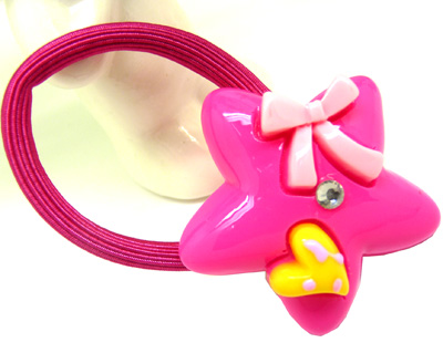 新款韩版 时尚发饰 卡通星星扎头绳 头扎发扎 正品可爱头饰C4-1-2