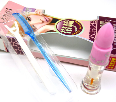 火烈鸟眼胶 假睫毛胶水防过敏隐形神器眼胶 双眼皮胶水 C6-1-1