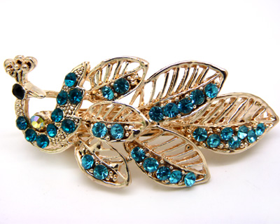 韩版 水钻合金蝴蝶结发夹顶夹发饰 时尚边夹发卡马尾夹横夹