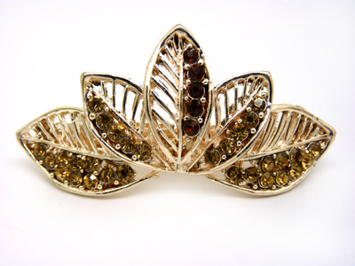 韩版 水钻合金蝴蝶结发夹顶夹发饰 时尚边夹发卡马尾夹横夹