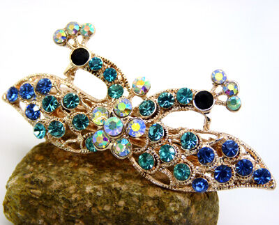 韩版 水钻合金蝴蝶结发夹顶夹发饰 时尚边夹发卡马尾夹横夹