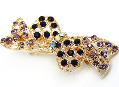 ★★★特价★★★韩版最新头饰弹簧夹 水钻合金发夹顶夹发饰 时尚边夹发卡 马尾夹横夹 奢华头饰--------2 B8-1-5