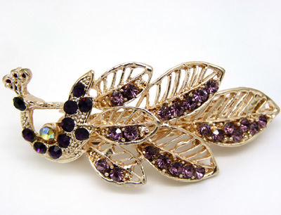 ★★★特价★★★韩版最新头饰弹簧夹 水钻合金发夹顶夹发饰 时尚边夹发卡 马尾夹横夹 奢华头饰--------2 B8-1-5