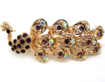 ★★★特价★★★韩版最新头饰弹簧夹 水钻合金发夹顶夹发饰 时尚边夹发卡 马尾夹横夹 奢华头饰--------2 B8-1-5