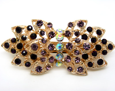 ★★★特价★★★韩版最新头饰弹簧夹 水钻合金发夹顶夹发饰 时尚边夹发卡 马尾夹横夹 奢华头饰--------2 B8-1-5