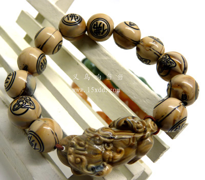 玛瑙貔貅手链男女士情侣款 水晶饰品 本命年招财香味手链C1-1-2