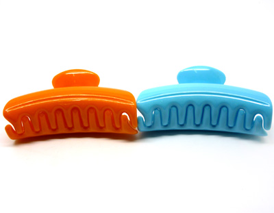 时尚抓夹发抓 韩版马尾盘发夹发爪夹头饰 古典弧月大号抓夹发抓鲨鱼夹发夹B2-5-4