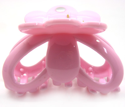 新款中号韩版简约亚克力发抓 蝴蝶结发夹 抓夹头发固定爪子竖夹抓夹B2-5-4