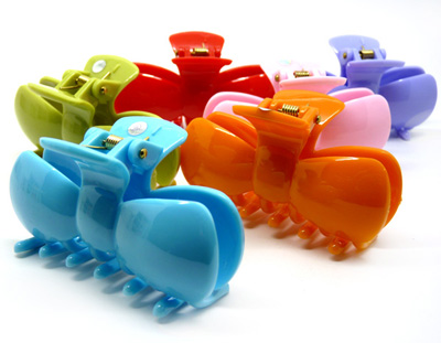 蝴蝶结大抓夹爪夹发抓 实用大号抓夹 韩式发夹 甜美盘发发饰B2-5-4