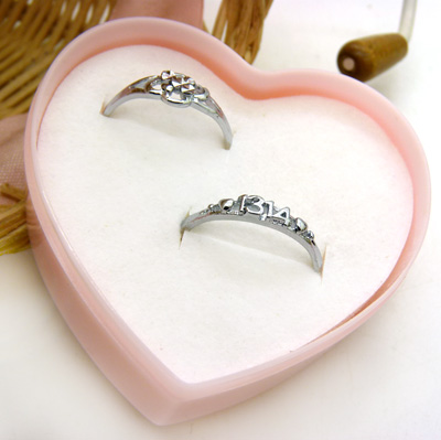 戒指韩版 潮人姐妹钛钢戒指 情侣戒指姐妹指环