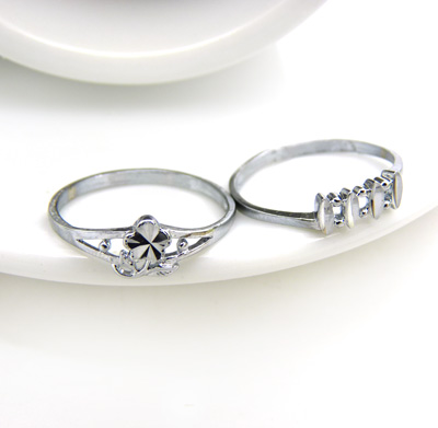 情侣戒指 姐妹一对创意韩版女戒子 钛钢姐妹指环首饰品