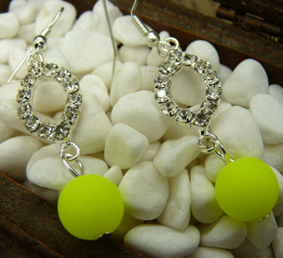 韩版耳环 防过敏水钻珍珠球耳钉耳坠合金气质满钻耳饰新款	C4-3-1