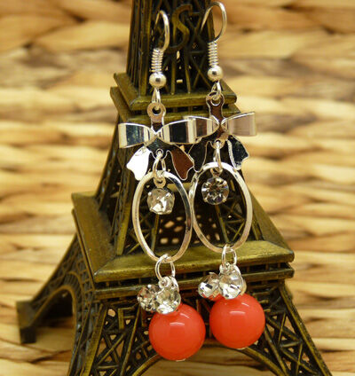 韩版耳环 防过敏水钻珍珠球耳钉耳坠合金气质满钻耳饰新款	C4-3-1