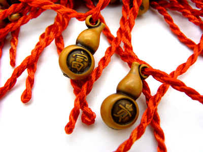 特价本命年手工红绳手链 男女老人小孩邪保平安桃子核幸运脚链 C6c7空白-2