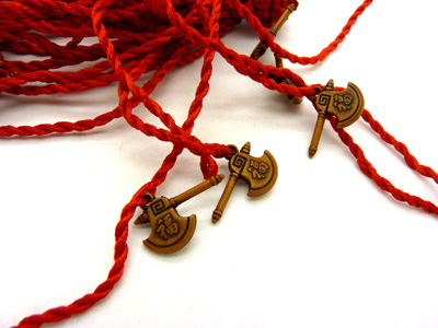 特价本命年手工红绳手链 男女幸福老人富贵小孩邪保平安桃子核幸运脚链C1-3-3