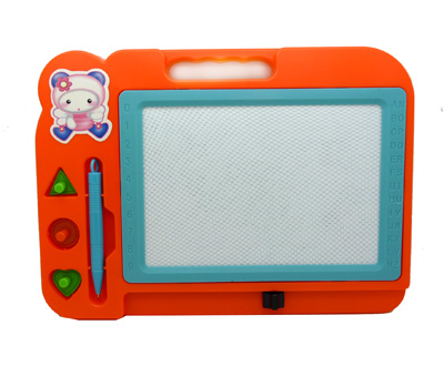 磁性画板写字板 带三个印章和笔 写字板 早教玩具2002B13-2-2
