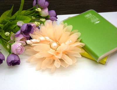 特价韩版 菊花皮筋头饰 手工发饰头饰蕾丝顶夹边夹发圈皮筋蝴蝶结B4-2-1