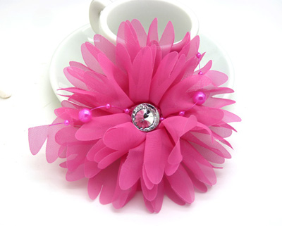 特价韩版 菊花皮筋头饰 手工发饰头饰蕾丝顶夹边夹发圈皮筋蝴蝶结B4-2-1