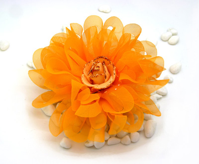 特价韩版 菊花压夹头饰 手工发饰头饰蕾丝顶夹边夹发圈夹压蝴蝶结鸭嘴夹压夹