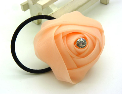 皮筋发饰发圈 蕾丝时尚韩版卡通盘发头绳 珍珠头花头饰 镶钻发绳发饰品