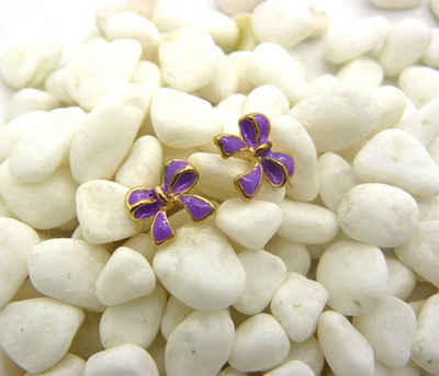 特价潮流耳钉老银匠工艺景泰蓝手工饰品耳钉合金耳饰品 花耳环葡萄耳钉爱心耳钉C6-2-3