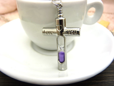 ☆超值特价☆韩国 幸运合金流沙瓶流沙许愿多层项链	B6-1-1