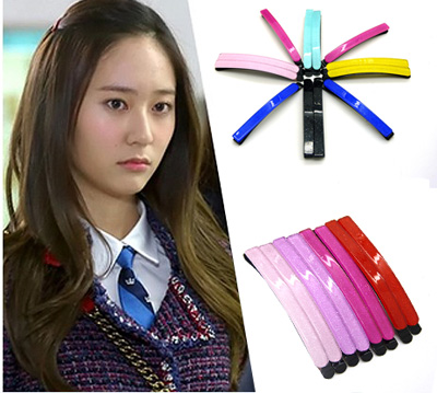 韩国Aznavour正品发饰继承者们郑秀晶同款一字型发夹对夹(2个装)	B3-4-3