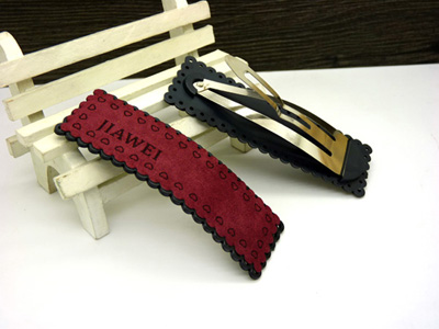 韩版磨砂纯色布艺bb夹 刘海夹发夹边夹子 AB夹顶夹 大号头饰饰品