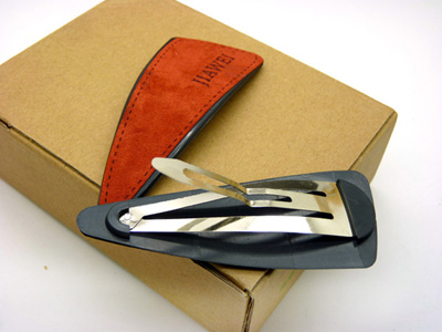 个性不规则三角形韩版磨砂纯色布艺bb夹 刘海夹发夹边夹子 AB夹顶夹 大号头饰饰品