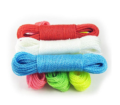 足尺实用彩色绳子 打包绳捆绑绳 晾衣尼龙绳 晒衣绳晾衣绳 -10米衣绳（5米尼龙绳）A12-3-4