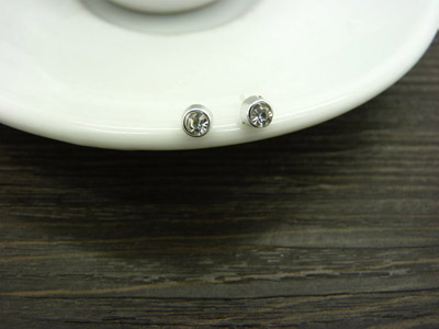 施华洛世奇元素锆石耳钉女 韩国水晶耳饰首饰品 耳环耳坠合金时尚耳钉C6-2-3