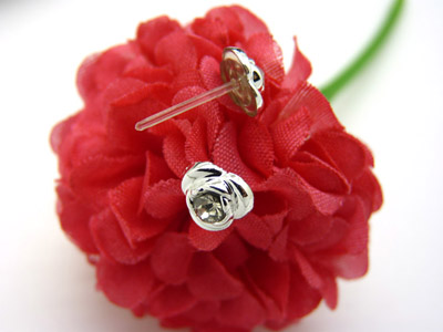 施华洛世奇元素锆石耳钉女 韩国水晶耳饰首饰品 耳环耳坠合金时尚耳钉C6-2-3