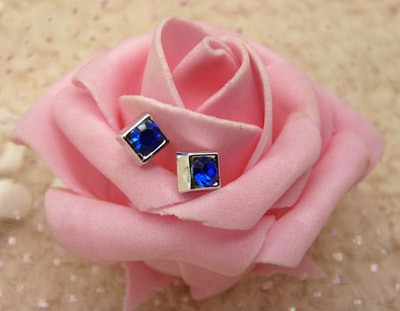 潮流新款韩版点钻 女款时尚耳钉女生饰品 个性合金锆石耳钉C6-2-3