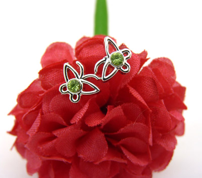 潮流新款韩版点钻 女款时尚耳钉女生饰品 个性合金锆石耳钉C6-2-3