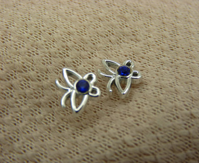 潮流新款韩版点钻 女款时尚耳钉女生饰品 个性合金锆石耳钉C6-2-3