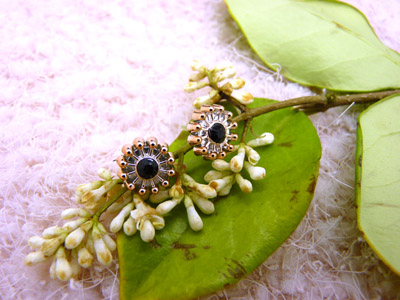 韩潮风格太阳锆石耳钉淑女耳饰 韩版个性合金宝石耳环饰品 合金耳钉C6-2-3