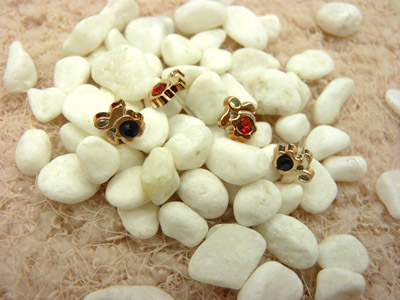 潮流个性女孩耳饰品 舞蝶锆石耳钉 韩版潮流耳钉 时尚合金耳钉C6-2-3