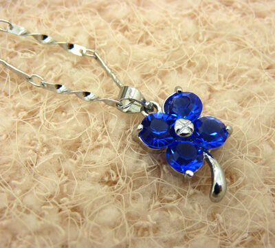 925银链新款项链女韩国锁骨链吊坠 星语心愿 送女友佳品B5-1-4