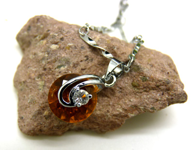 925银链新款项链女韩国锁骨链吊坠 星语心愿 送女友佳品B8-3-3