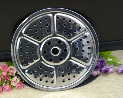 24不锈钢蒸盘器 蒸盘 蒸架 蒸屉/蒸片--24蒸片钢-500/件A12-2-2