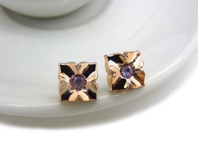 潮流个性女孩耳饰品 舞蝶锆石耳钉 韩版潮流耳钉 时尚合金耳钉C6-2-3